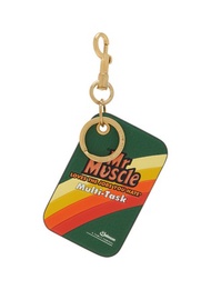 ANYA HINDMARCH MR MUSCLE LEATHER CHARM