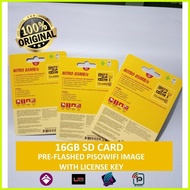 ♞,♘PISOWIFI LICENSE(Ado,LPB,WifiNgBayan) WITH  PRE-FLASHED IMAGE 16GB SD CARD