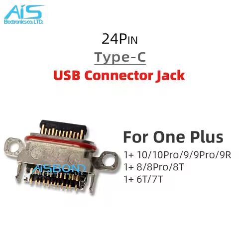 5Pcs/Lot Type-C USB Charging Port Jack socket charger Connector dock For One Plus 10 10Pro 9 9Pro 9R