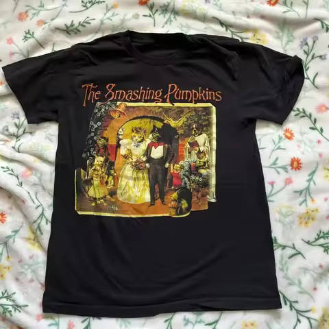 The Smashing Pumpkins T-Shirt black short sleeve tee Unisex S-3XL Fast shipping