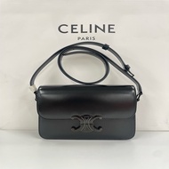 Celine Triomphe teen classic 黑色黑扣錢