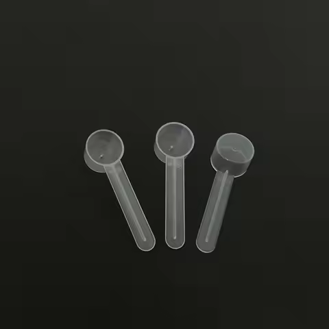 5cc 2.5g Micro Lab Plastic Scoop 5ml 2.5 gram PP Measuring Spoon For Powder Liquid - 100pcs/Lot