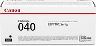 Canon Genuine Toner, Cartridge 040 Black (0460C001), 1 Pack, for Canon Color imageCLASS LBP712Cdn La