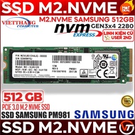 Samsung M2 SSD Hard Drive.Nvme PM981 512GB (OEM 970 EVO) Gen3x4 2280 Genuine Super Durable Old Zinc 