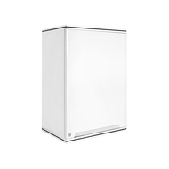 HomePro ตู้เดี่ยว ABS  PLAT-CURVE 45x68 ซม. สีขาว แบรนด์ KING