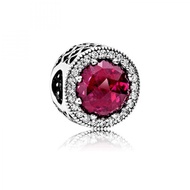 Pandora Cerise Radiant Hearts Silver & Pink Charm 791725NCC