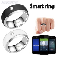 KISSFENY Finger Digital Ring, Magic Wear Stainless Steel NFC Smart Ring, Intelligent Waterproof Wear