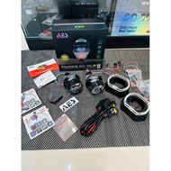 AES TURBO SE Experience V1 V2 Gen 1 2 DLB 2.5 2.5 Inch BILED PROJECTOR 2 YEAR WARRANTY PACKAGE