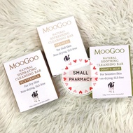 MooGoo Natural Cleansing Bar Soap Non Drying SLS Free 130g buttermilk 000128 / oatmeal 000135 / goat milk 000111