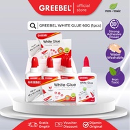 KAYU PUTIH Greebel White Glue 60gr/Greebel White Glue 60gr/paper Glue/Fabric Glue/Wood Glue