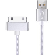 USB Cable for iPhone 30 Pin Nylon Braid Fast Charger Data Cable for Apple iPhone 4 4s 3G 3GS 2G iPad
