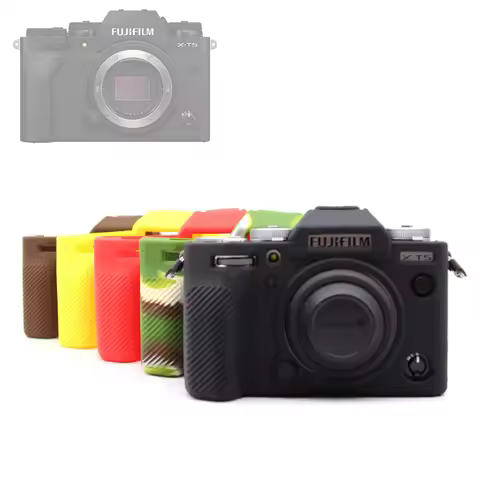 XT5 Rubber Silicon Silicone Case Body Cover Protector Frame Skin for Fujifilm Fuji X-T5 Camera