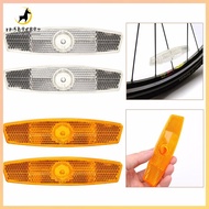 RM5B9G89Z 1 pair High Quality Safety Assurance Mount Clip Bicycle Spoke Reflector Warning Lights Wheel Reflective Mountain Bike