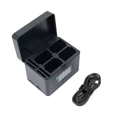 3in1 NP-FZ100 / LP-E6NH / E6P 3-IN-1 Batteries Charger box Memory Card Power Bank fr Sony Canon 4K F