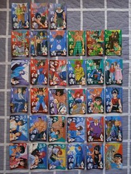 幽遊白書B 閃卡白咭 共33張 日本正版