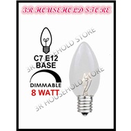 C7 E12 Light Bulb 8W