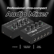 Micromix Professional Ultra-compact Karaoke Mixer Amplifier 4ch