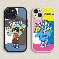 Case iPhone for 15 / 14 / 13 / 12 / 11 Promax Cartoon Soft Casing for iPhone 7 / 8 Plus / X / XR / Xs Max Cover
