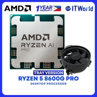 AMD Ryzen 5 8600G PRO 6Cores 12Threads Desktop Processor - Tray Type itw