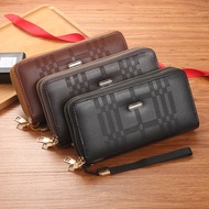 Aldawaar Dompet Pendek Pemegang Kad Wanita ( Double Zip Multi-slot Card Holder Coin Long Purse ) 15W