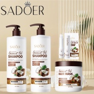 SADOER Coconut Oil Hair Care Set – Nourish, Repair, and Revitalize for Smooth, Healthy Hair