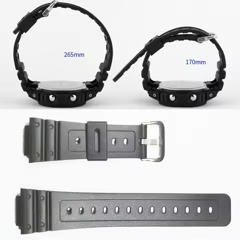 1 Set Sports WatchBand Accessories for Skmei 1134 Plastic Wristband Adjustable Replacement Watch Str