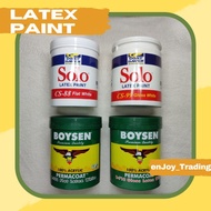 PER LITER Waterbased Acrylic Paint Boysen Permacoat Coatsaver Solo Flat Latex Gloss Latex