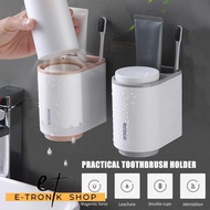 ETRONIK Ecoco Magnetic Wall Mounted Toothbrush Holder - E1905