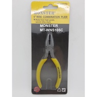 Monster Brand 5" MT-WNS105C combination pliers