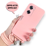 Softcase Tali For OPPO A77S NEW! A57 NEW!| Case Camera Protech | Case Macaron OPPO A77S A57 | Softca