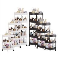 Tri-Corner Rack Bathroom Bedroom Kitchen Triangular Corner Rack Multi-Layer Storage Rack