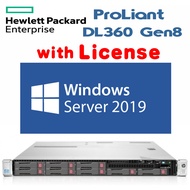 HPE 1U SERVER WITH WINDOWS 2019 STD LICENSE HP DL360 G8