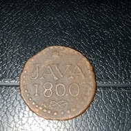 uang kuno jaman Belanda koin 1 stuvir 1800