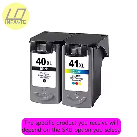 PG-40 CL-41 Ink Cartridge Replacement for Canon PIXMA IP1800 IP2600 MP140 MP150 MP151 MP160 MP170 MP