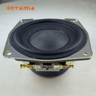 SOTAMIA 1Pcs 5 Inch Subwoofer Audio Speaker 20Wx2 Dual Voice Coil Speaker Wool Composite Fiber Paper