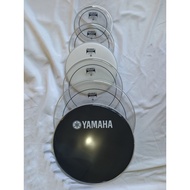 Yamaha Double-Layer Transparent Oil Skin Drum Skin 33/40/43/47/53/73cm Shelf Drum Snare Drum Bottom 