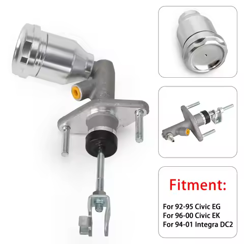 Clutches Master Cylinder Reservoir Aluminum For Honda Civic EG 92-95 EK 96-00 Integra DC2 94-01 CRX 