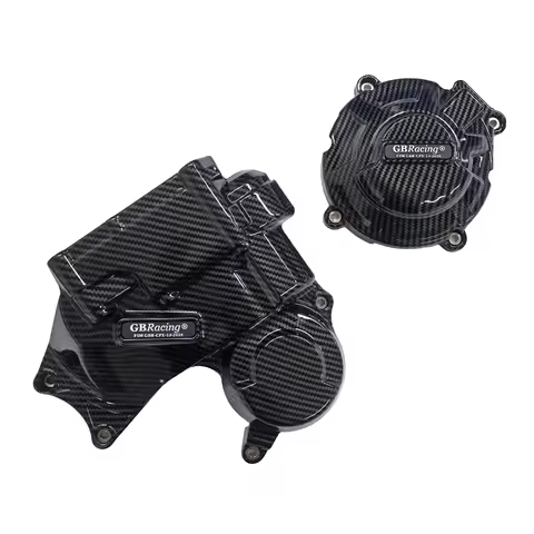 GB racing Engine Protective Cover For HONDA CBR650R E-Clutch 2024 2025 CB650R E-Clutch 2025 Carbon F