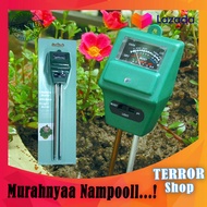 BISA COD - 3in1 Alat Pengukur Kelembaban Tanah Soil Moist PH Detector Analyzer