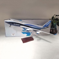 Prototaip B747 747 Prototaip Model Pesawat Penerbangan dengan Lampu dan Roda Simulasi Hiasan Model S