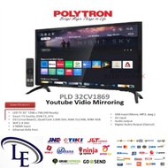 Smart Tv 32 inch Polytron 32cv1869 Digital Smart TV