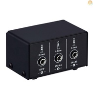 Fast Ship LYNEPAUAIO Audio Switcher 3.5mm 2 in 1 Out / 1 in 2 Out A/B Switch Stereo Audio Splitter B