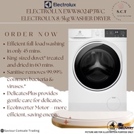 Electrolux EWW8024P3WC Front Load 8KG Washer 5KG Dryer Combo - FREE DELIVERY