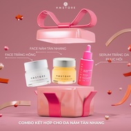 COMBO COMBINED FACE WHITE PINK + FACE MElasma + SERUM HM STORE