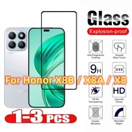 1-3Pcs Cover Protective Glass For Honor X8B X8A X8 HonorX8b 4G 5G 2023 Tempered Films HD Clear Film 