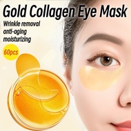 Lelnia Gold Collagen Anti Wrinkle Firming Eye Mask for Black Circle Eye Mask Moisturizing facial mas