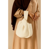 Women's Knitted Knot Bag / Handle Bag