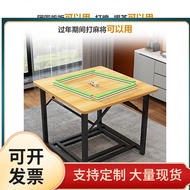 HY/🎁JZ05Thermal Table Foldable Dining Table Household Oven Rack Winter Heating Study Table Square Mahjong Table TRKI