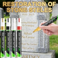 Pet Tombstone Touch Up Pen Large Capacity Metal Lettering Paint Repair Waterproof Heat W9e4