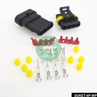 Best Quality) Socket Connector Waterproof 4 Pin Socket 4Pin Waterproof Cable Connector